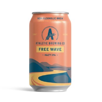 Athletic Brewing Free Wave Non Alcoholic 6pk Cans