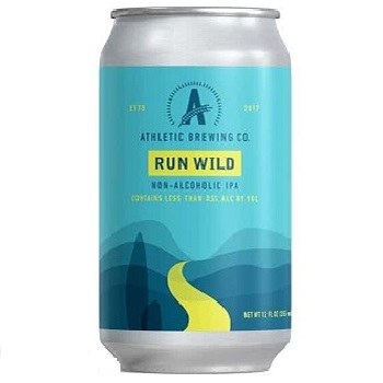 Athletic Brewing Run Wild IPA Non-Alcoholic 6pk Cans