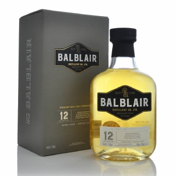 Balblair 12 Years Highland Single Malt Scotch Whiskey 750ml