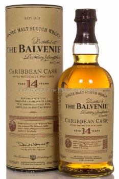 Balvenie Caribbean Cask 14 Year Single Malt Whiskey 750ml