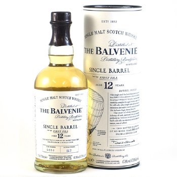 Balvenie Single Barrel 12 Year Single Malt Whiskey 750ml