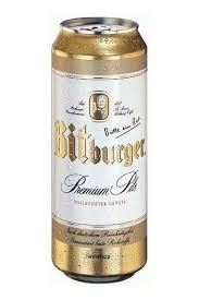 Bitburger 16oz 4pk Cans