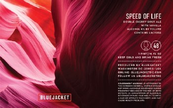 Bluejacket Speed of Life Double Cherry Sour Ale 4pk Cans