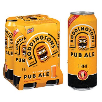 Boddingtons Pub Ale 4pk 16oz Cans