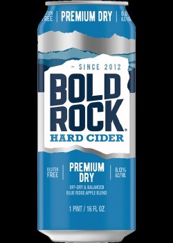 Bold Rock Premium Dry Cider 6pk Cans