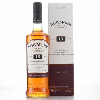 Bowmore 18 Years Single Malt Whiskey 750ml