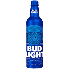 Bud Light Aluminium Sinle or 8pk 16oz Bottle