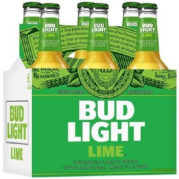 Bud Light Lime 6pk 12oz Bottles