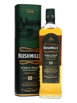 Bushmills 10 Year  Irish Whiskey 750ml