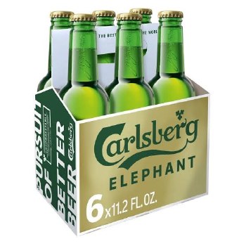 Carlsberg Elephant 6 Pack Bottles