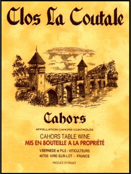 Clos La Coutale Malbec Cahors 750ml