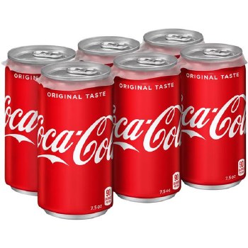 Coca Cola 6pk or Single Can