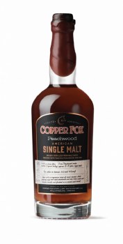 Cooper Fox American Peachwood Single Malt Whiskey 750ml