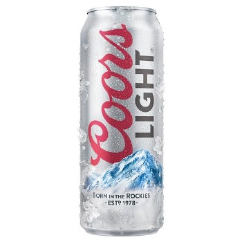 Coors Light 24oz Cans