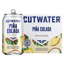Cutwater Pina Colada 4pk Cans