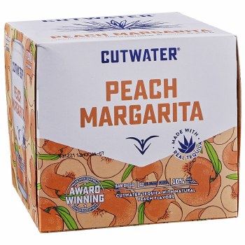 Cutwater Peach Margarita 4pk C