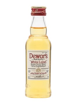 Dewars White Label Blended Scotch Whiskey 50ml
