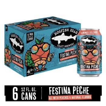 Dogfish Festina Peche 6pk Cans