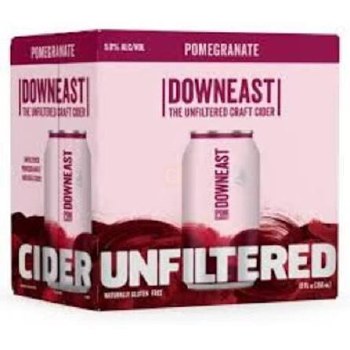 Downeast Pomegranate Cider 4pk Cans