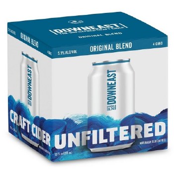 Downeast Original Blend Cider 4pk Cans