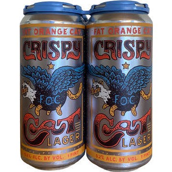 Fat Orange Crispy Cat 4pk C