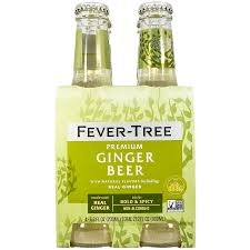 Fever Tree Ginger Beer 4pk Bottles