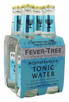 Fever Tree Mediterranean Tonic Water 4pk Bottles
