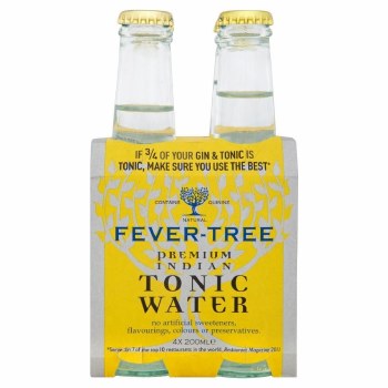 Fever Tree Tonic Water 4pk Bottles
