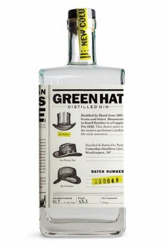 Green Hat Regular Gin 750ml