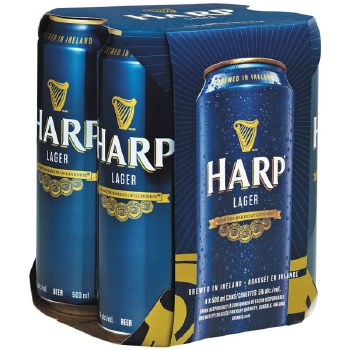 Harp Lager 4pk Cans