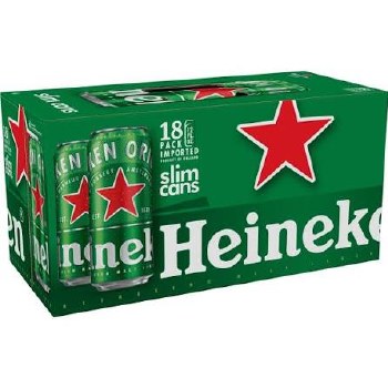 Heineken Regular 18pk Cans