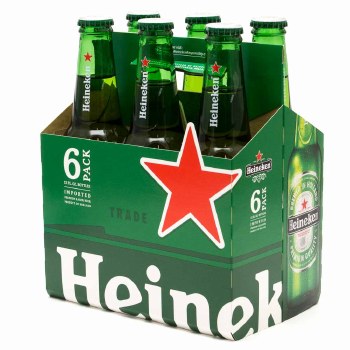 Heineken 6pk 7oz Bottles