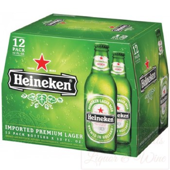 Heineken Light 12oz 6pk Bottles