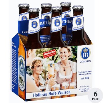 Hofbrau Hefe Weizen 6pk Bottles