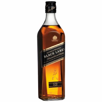 Johnnie Walker Black Label Blended Scotch Whiskey 1L