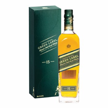Johnnie Walker Green Label Blended Scotch Whiskey 750ml