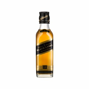 Johnnie Walker Black Label Blended Scotch Whiskey 200ml