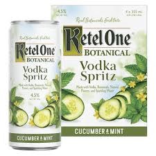 Ketel One Botanical Cucumber Vodka Spritz 4pk Cans