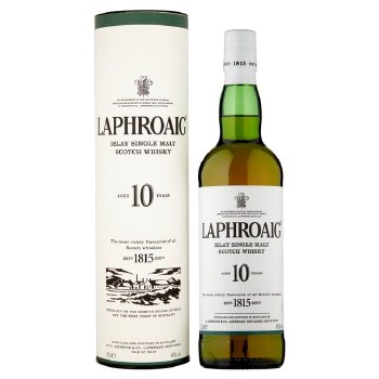Laphroaig 10 Year Single Malt Whiskey 750ml