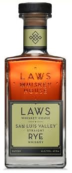 Laws San Luis Valley Straight Rye Whiskey 750ml