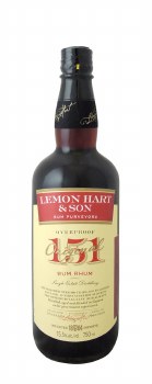 Lemon Hart & Son 151 Original Rum 750ml
