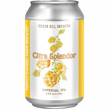 Manor Hill Citra Splendor DIPA 6pk cans
