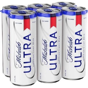 Michelob Ultra 6pk Cans