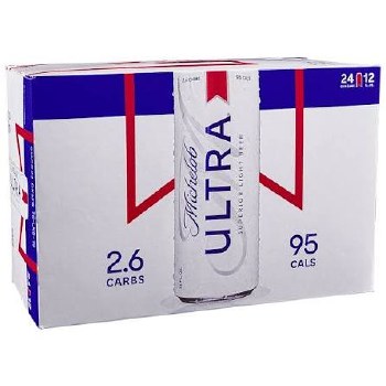 Michelob Ultra Suitcase 24pk Cans