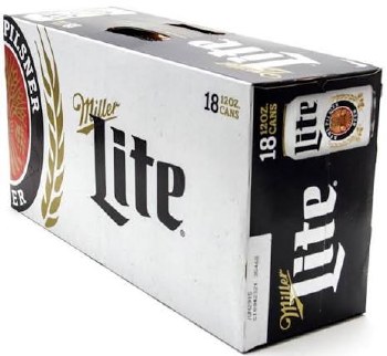 Miller Lite 18pk Cans