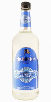 Mr Boston Peppermint Schnapps One Liter