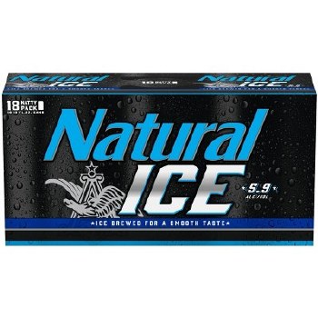 Natural Ice 18pk Cans
