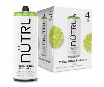 Nutrl Lime 4pk Cans