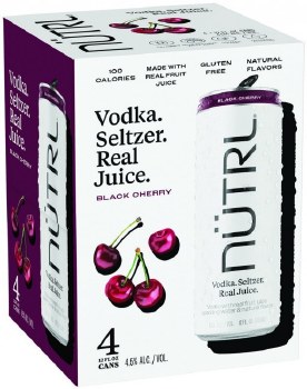 Nutrl Black Cherry 4pk Cans