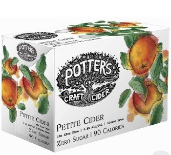Potter Petite Cider 6pk Cans